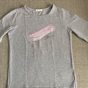 Gucci Kids Grey Long Sleeve Top